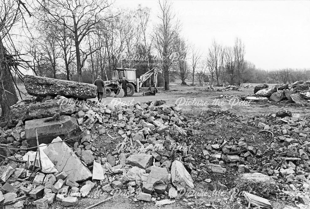 Normanton Barracks -demolition