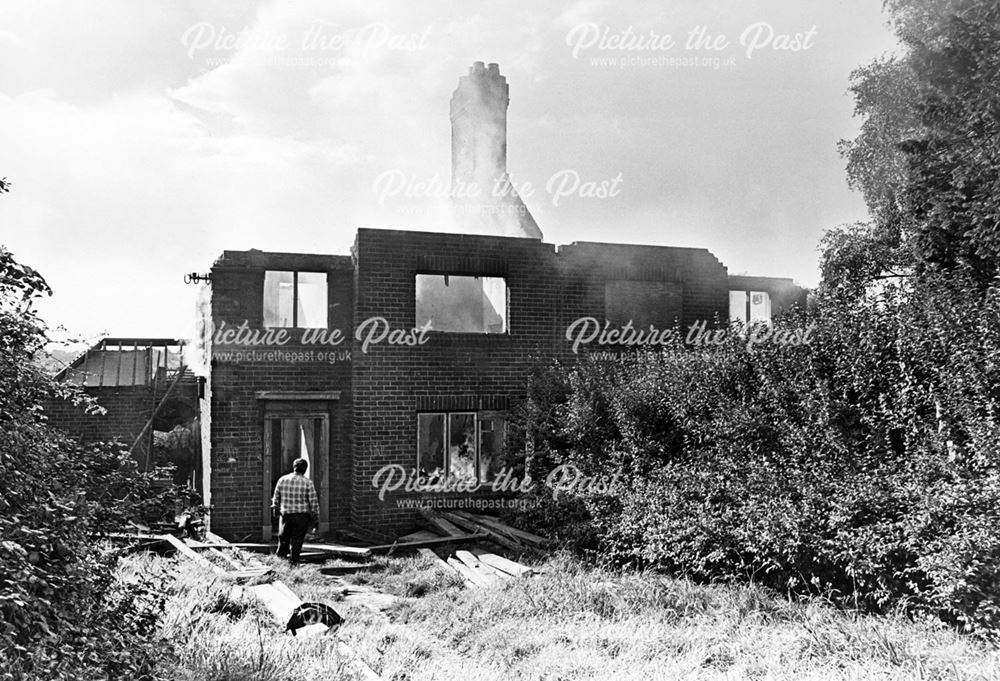 Demolition on the site of Derwent Hospital, Chaddesden