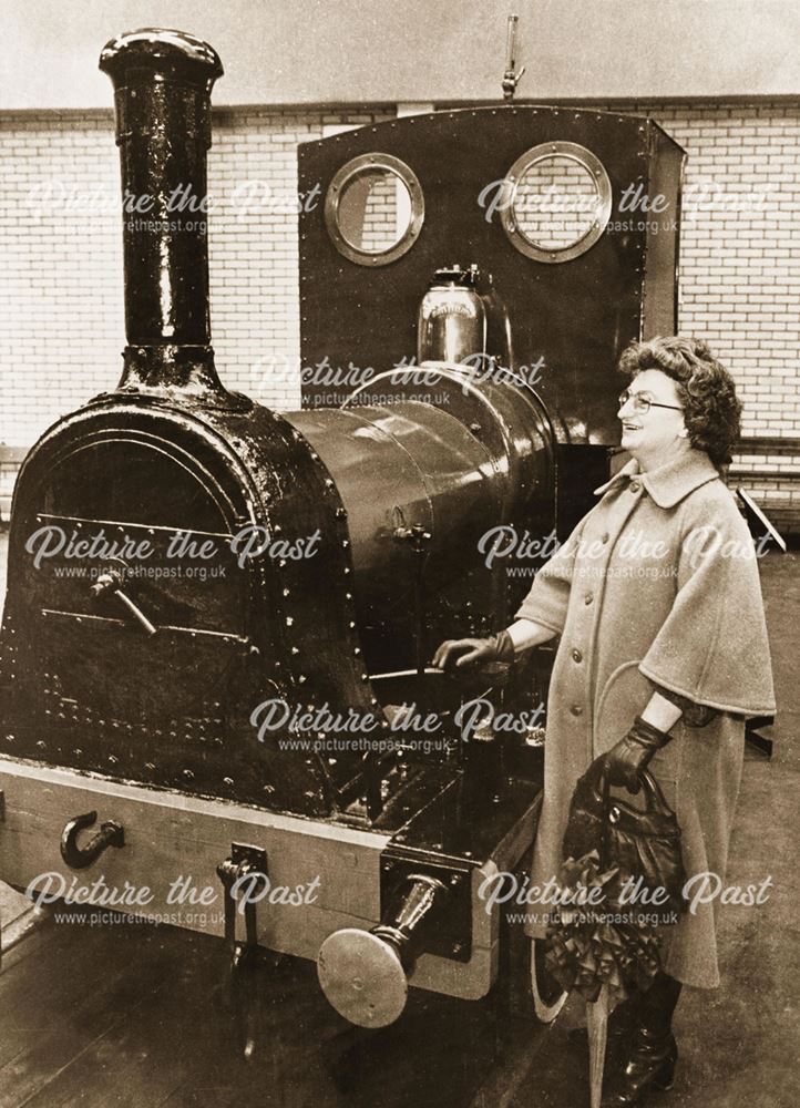 Mayor of Derby Mrs Margaret Wood at York National Railway Museum