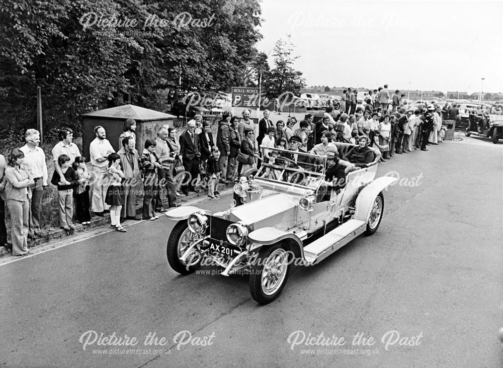 The first Silver Ghost manufactured by Rolls-Royce