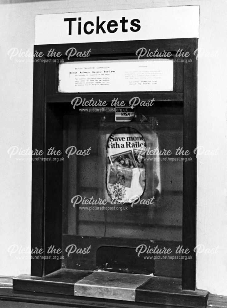 Derby Midland Station, Closed ticket office during the rail strike