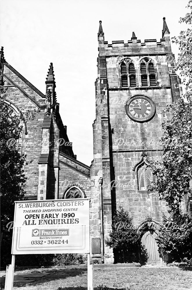 St Werburgh's Church, Wardwick, Derby, 1990