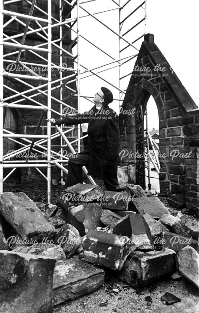 St Luke's Church -storm damage