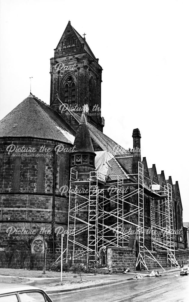 St Luke's Church -storm damage