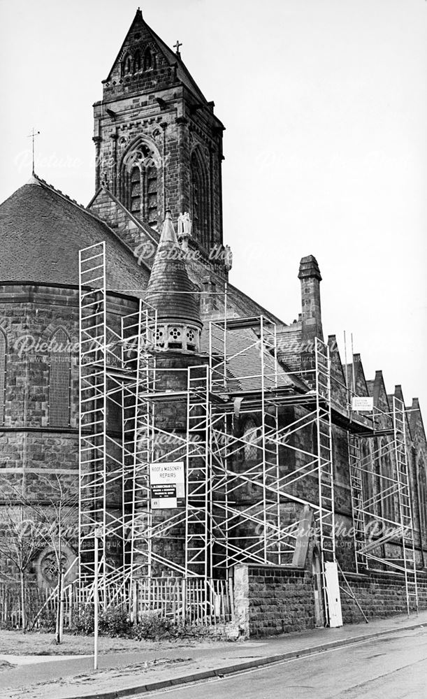 St Luke's Church -storm damage