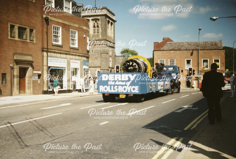 A Rolls-Royce engine as part of the Mayor's Parade