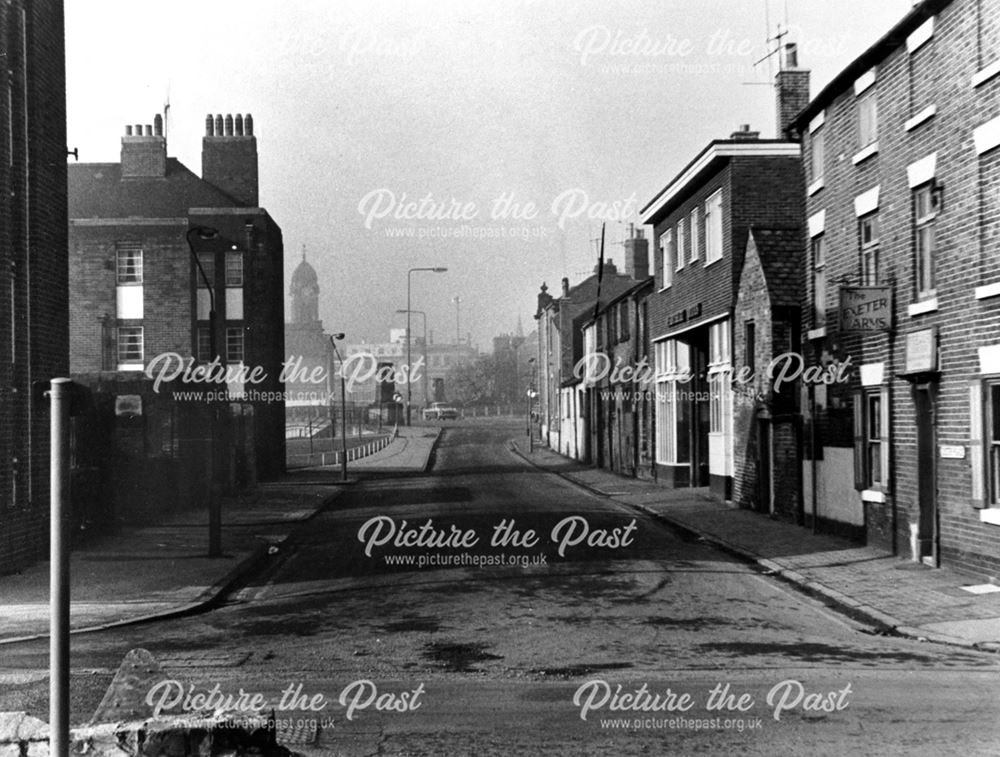 Exeter Place, looking towards Exeter Bridge