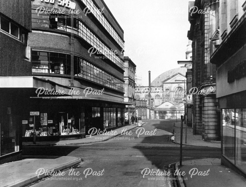 Exchange Street before pedestrianisation