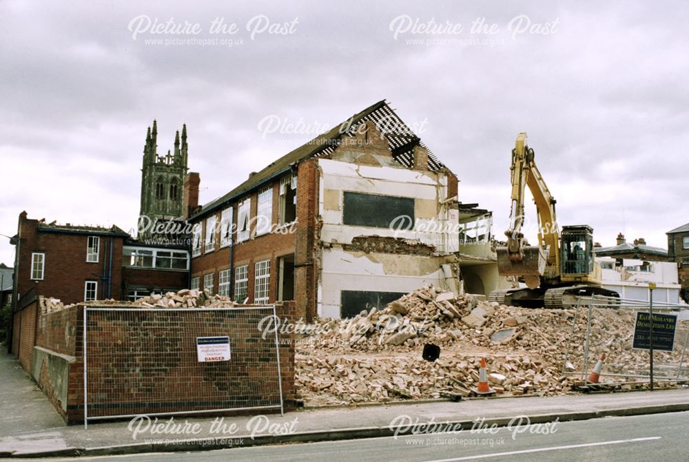 Demolition of former St Mary's Roman Catholic Primary School