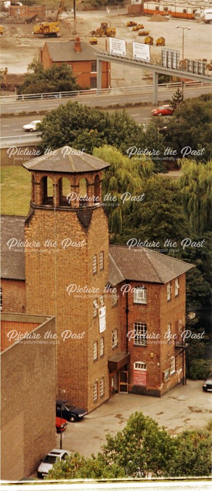 Aerial view of Derby Industrial Museum