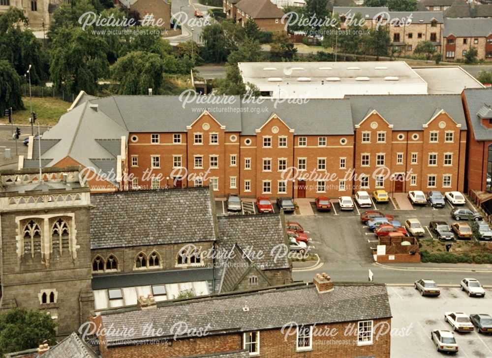 Aerial view of St Michael's Church