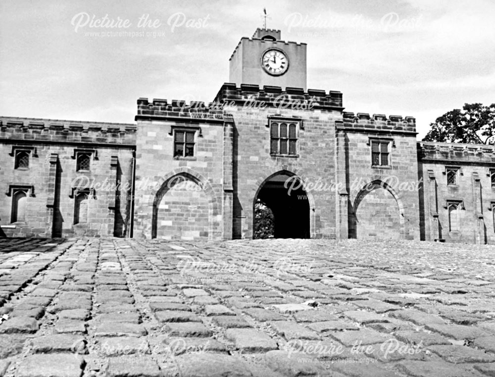 Archway Leading to the Stables, Elvaston Castle Courtyard, Elvaston, 1983