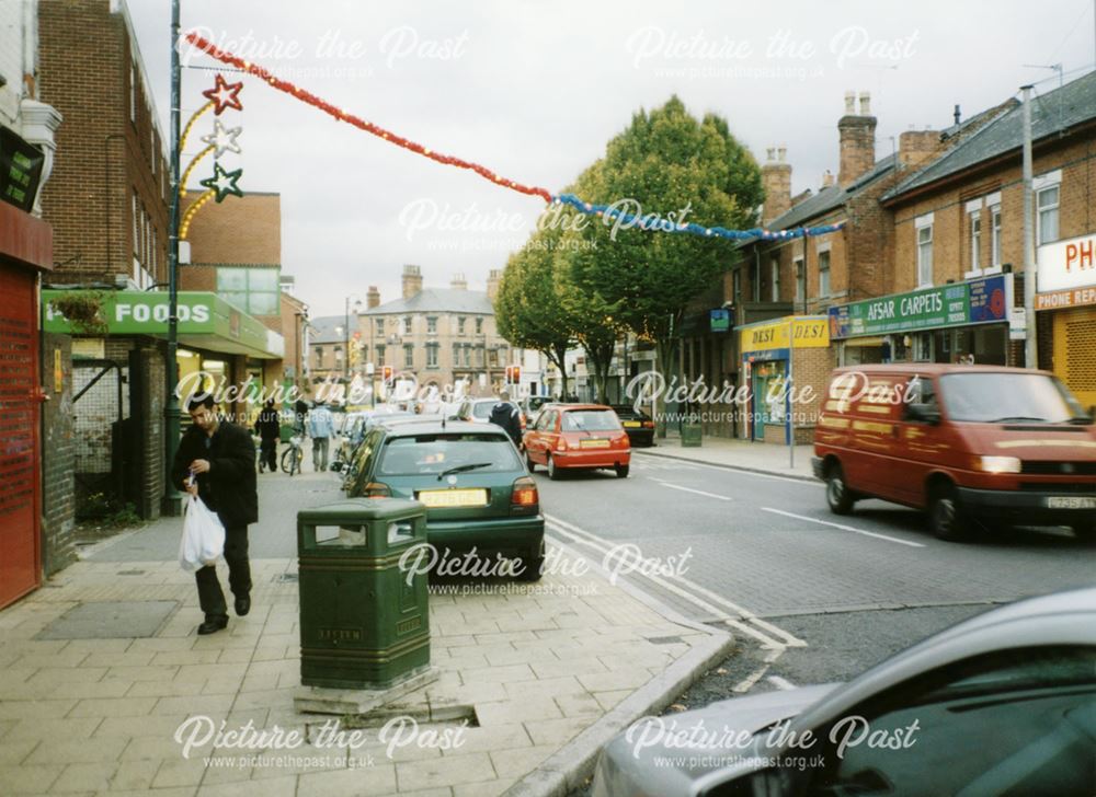 Festive decorations on Normanton Road