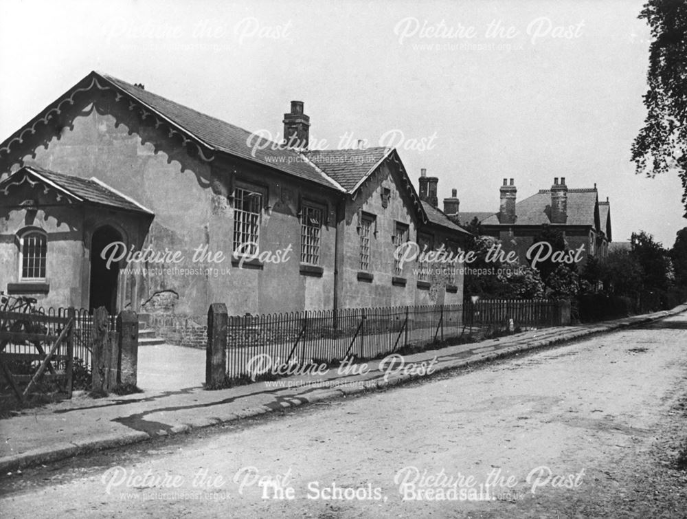 The Schools, Moor Road, Breadsall, c1930