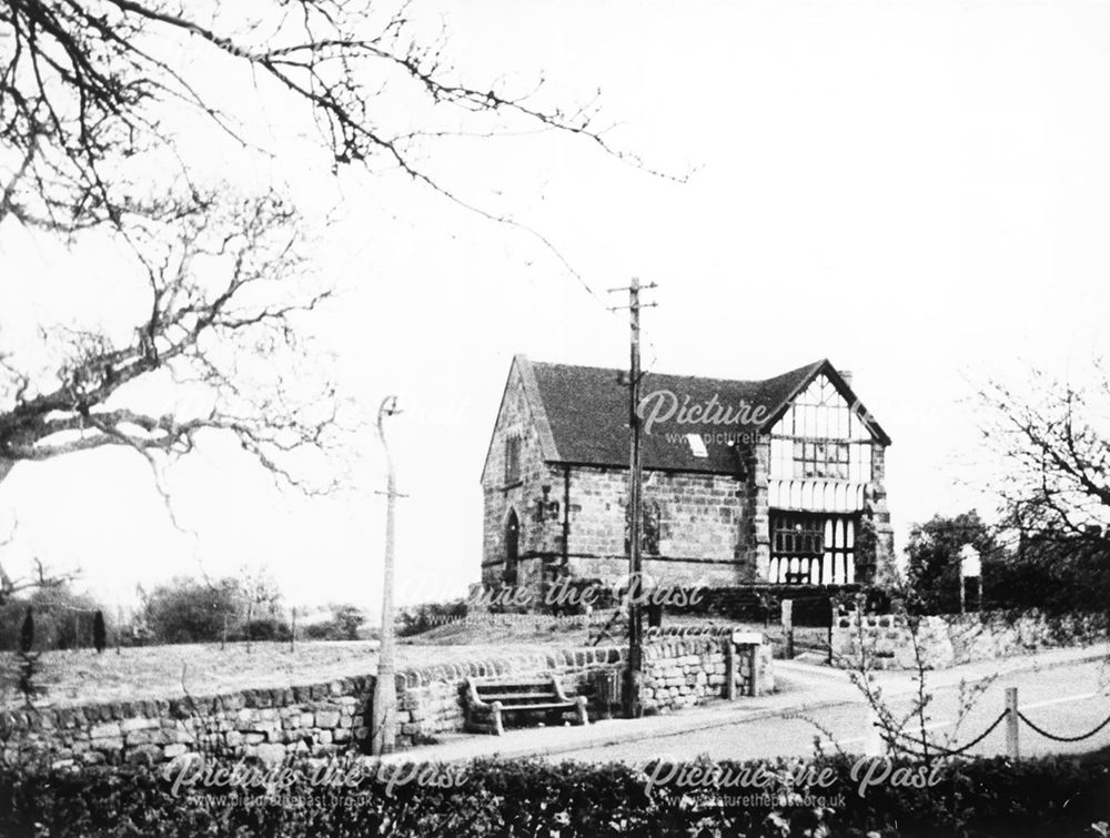 Old Hall, Moor Road, Breadsall, c 1965