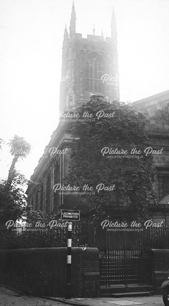 All Saints' Church, Derby Cathedral, Iron Gate, Derby, c 1930s