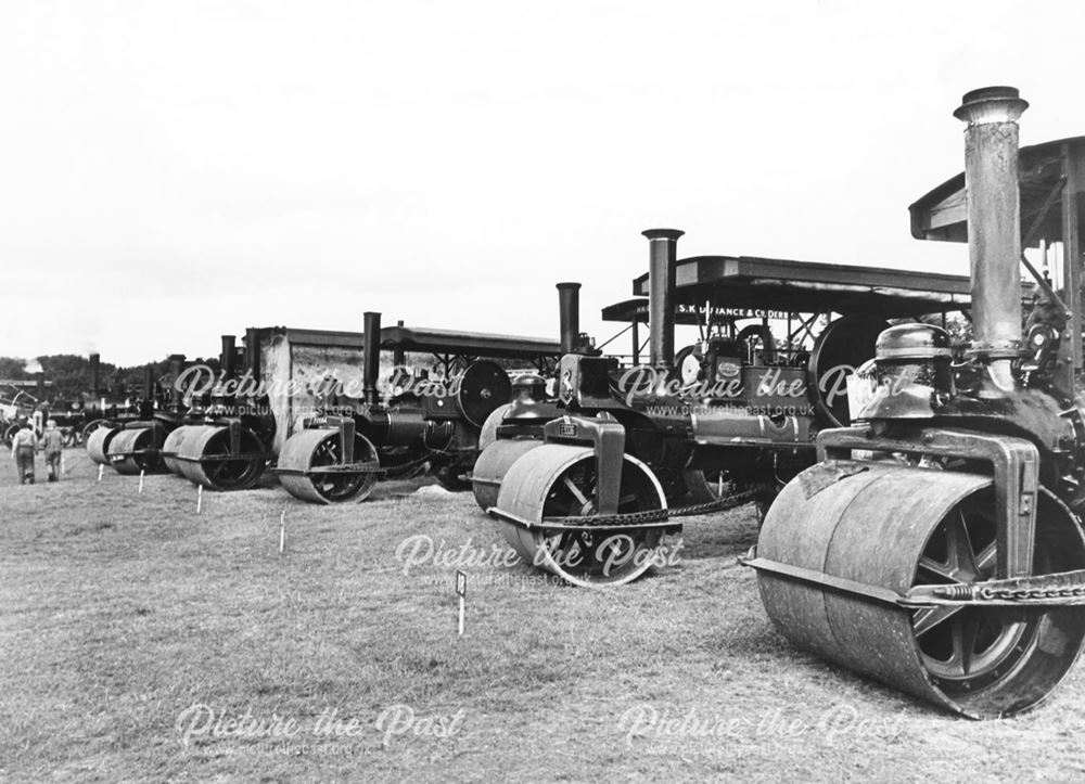 Steam Rally, Elvaston Castle, Elvaston, c 1980s ?