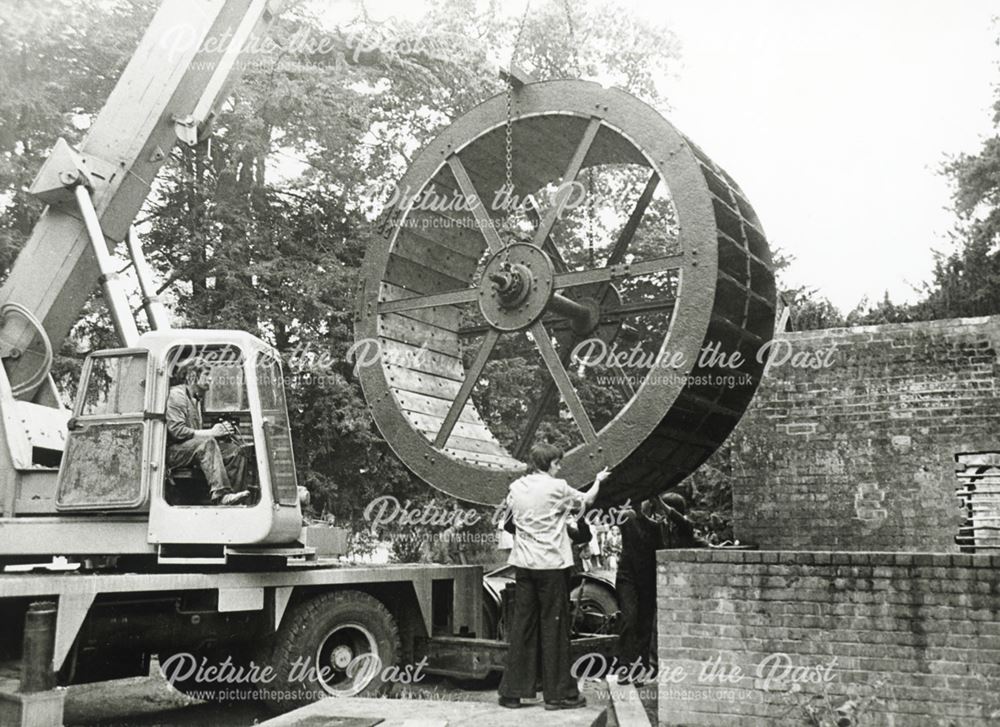 Water Wheel and Pump House, Elvaston Castle, Elvaston, 1977