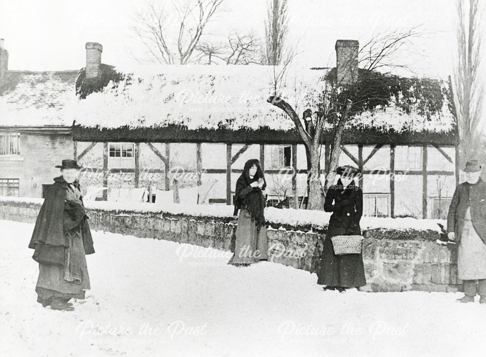 The Old Farm, Poplar Row, Duffield Road, Little Eaton, c 1910?