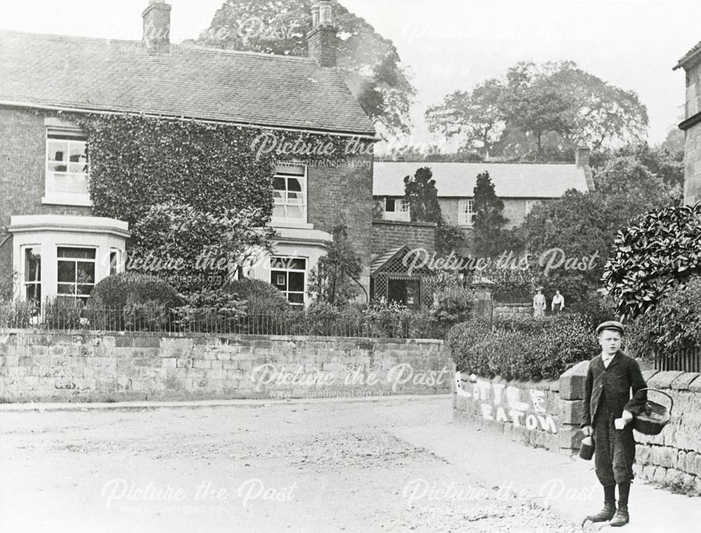 The Town, Little Eaton, c 1910?