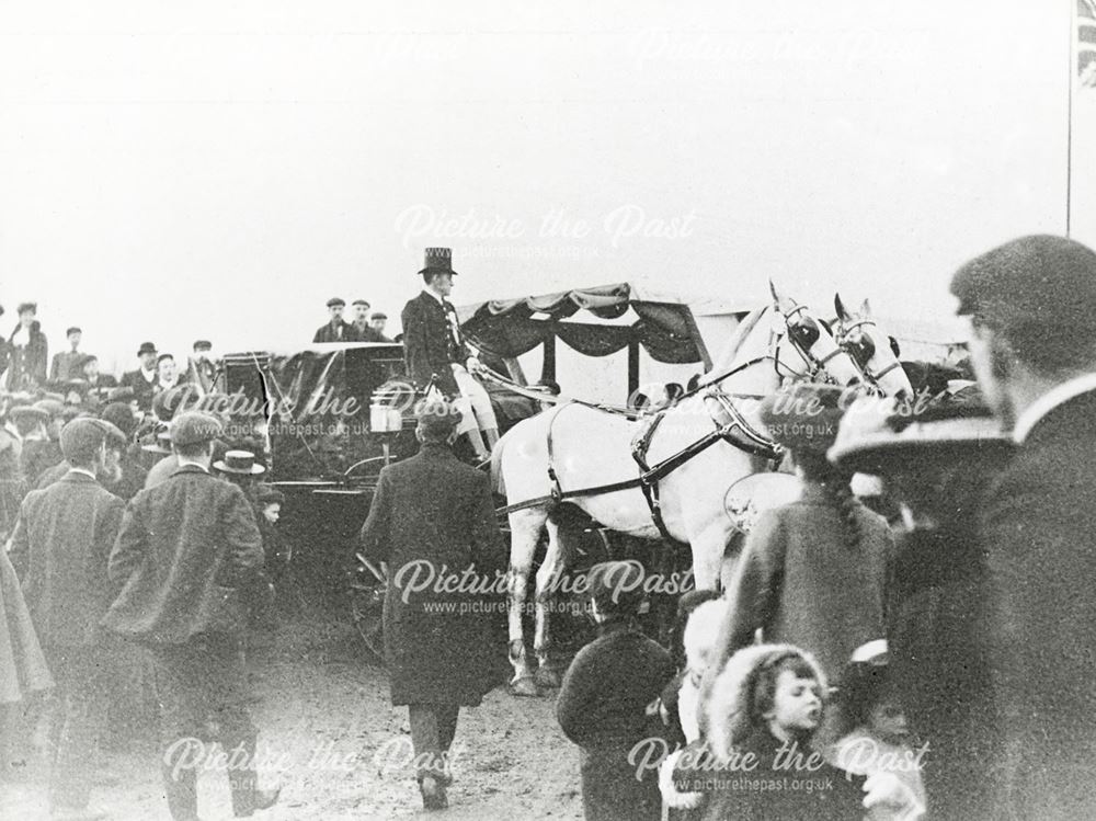 The Wedding of Miss Catts of Outwoods, Little Eaton, 1905