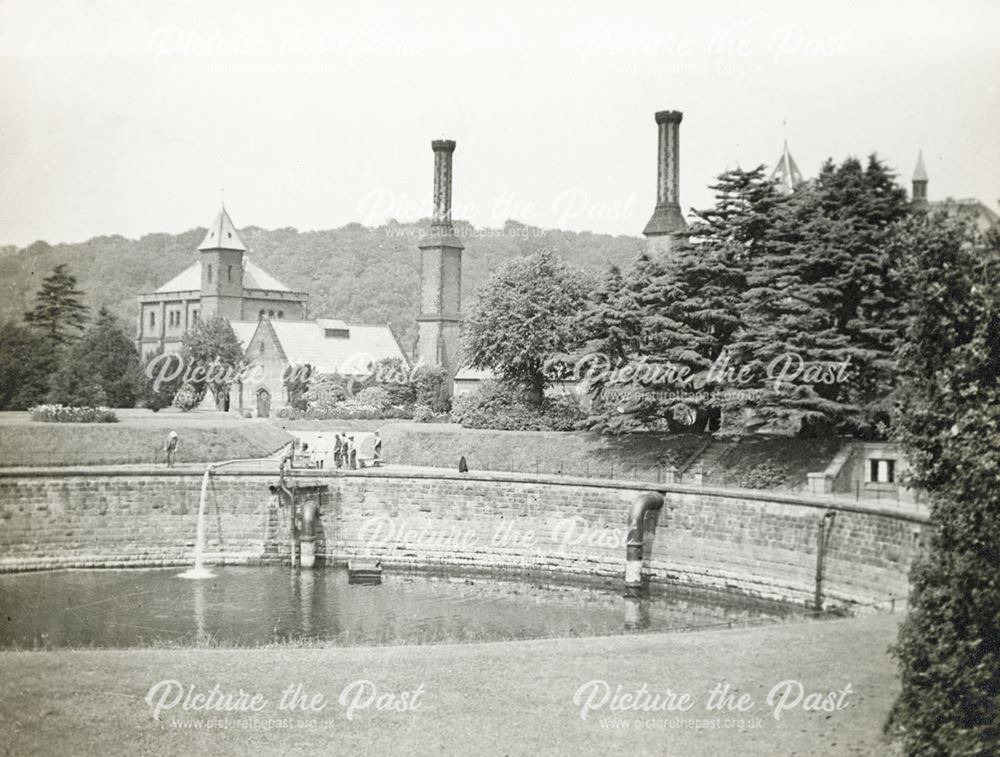 Collecting Tank and Old Pump House, Low Level Works, Derby Corporation Waterworks, Little Eaton, 193