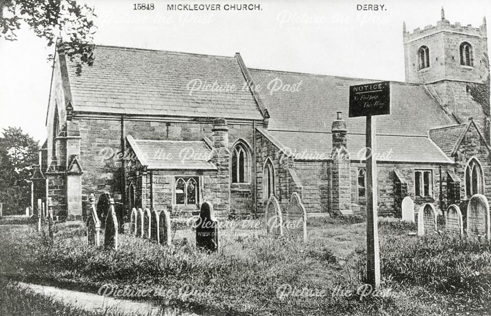 All Saints Church, Mickleover, 1904