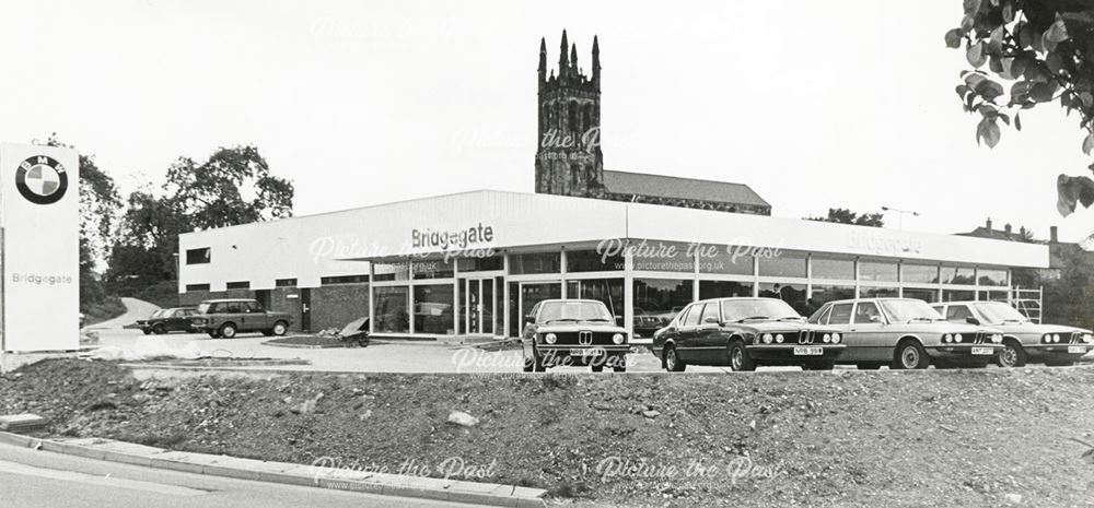 Bridgegate Garage, Bridgegate, Derby, 1982?