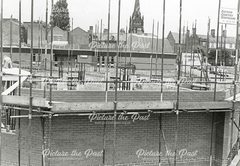 Progress of Islamic Centre, Derby, 1982