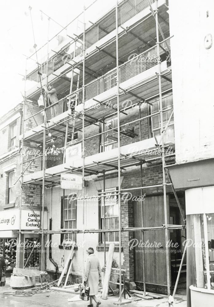 Shakespeare Inn, Sadler Gate, Derby, 1981