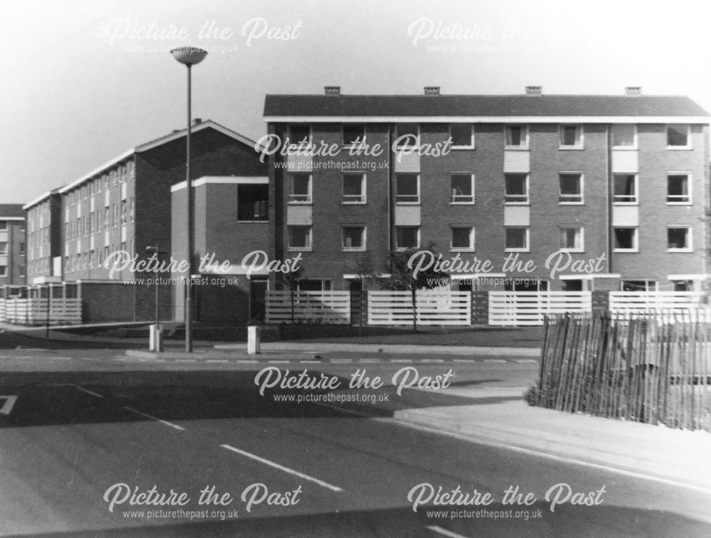 Nuns Green Development, Brook Street, Derby, 1970