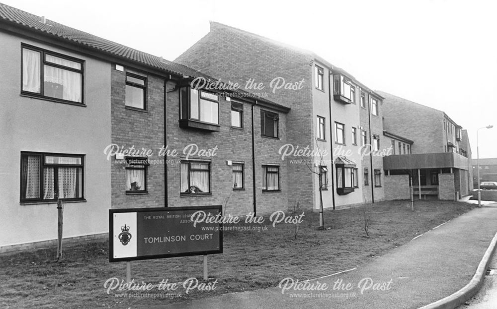 Tomlinson Court, Crewton Way, Derby, 1981