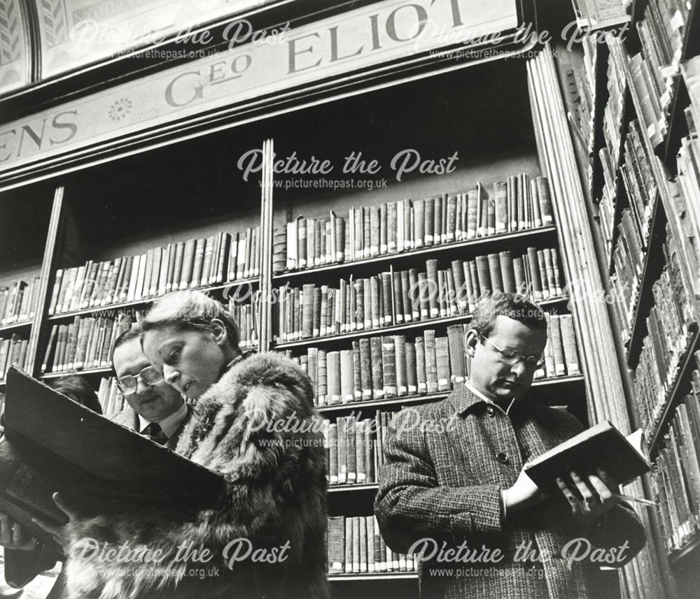 French Librarians, Derby Library, 1982