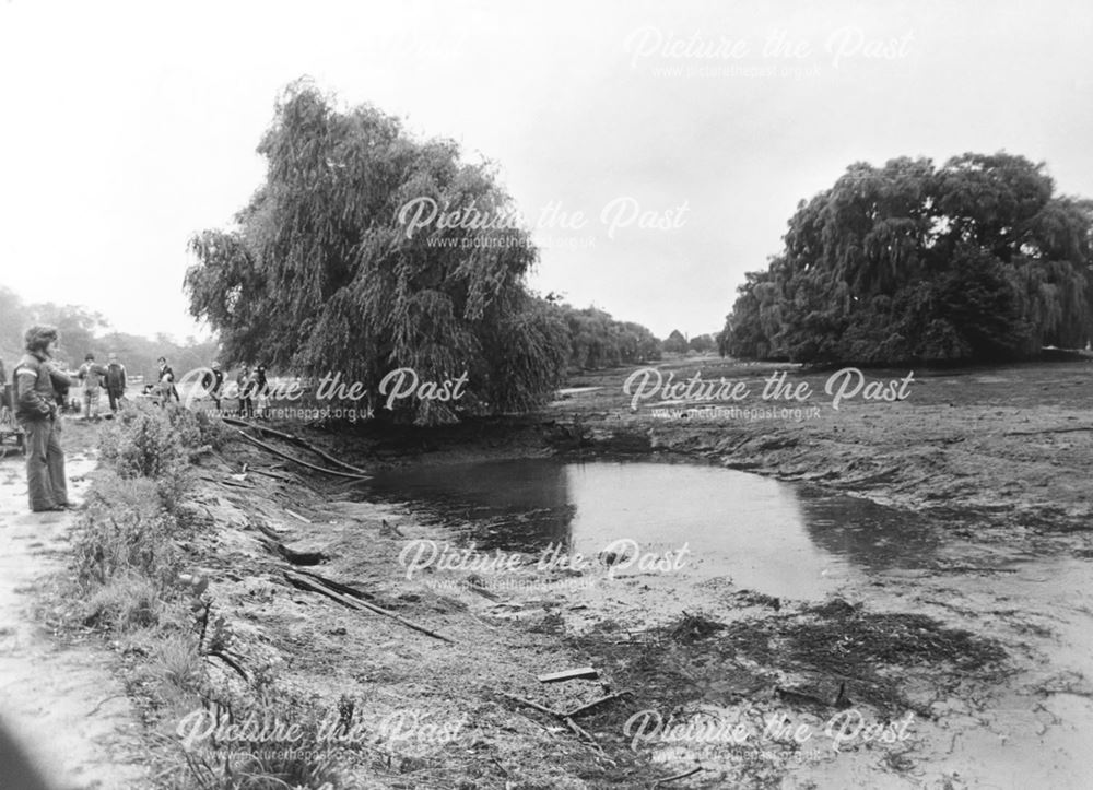 Markeaton Park Lake, Derby, 1980