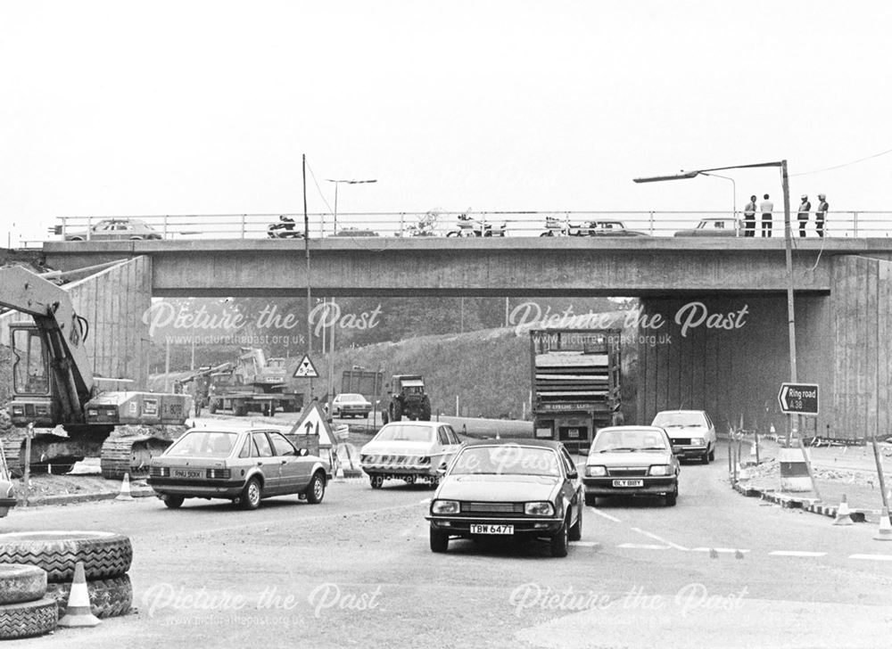 Bridge Opens, Kedleston Road, Derby, 1983