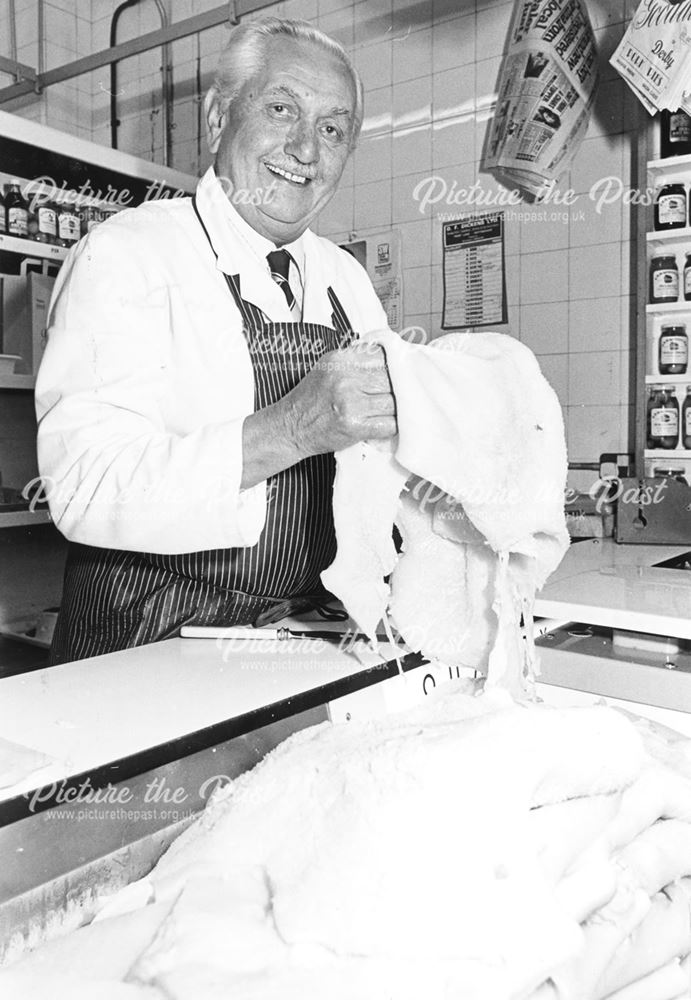 Sam Adams, only tripe shop owner in Derby, Albert Street? 1982