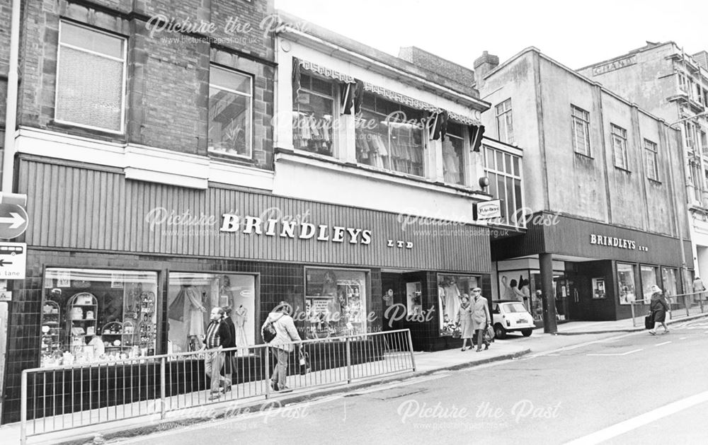 Brindleys, Babington Lane, Derby, 1981