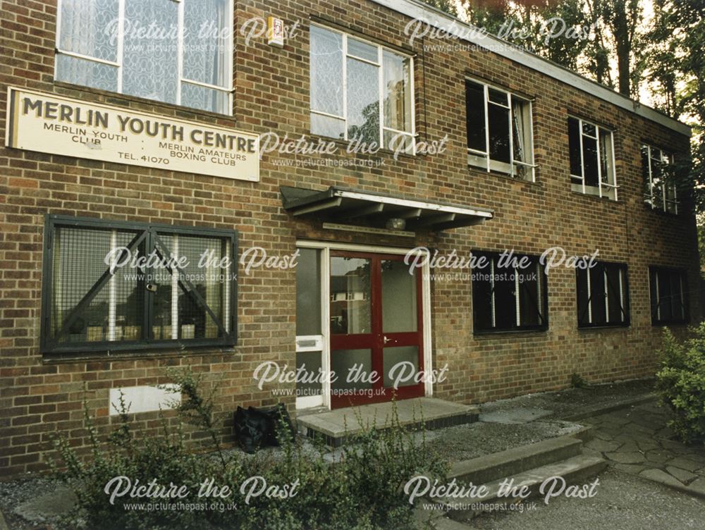 Exterior and entrance of Merlin Youth Centre