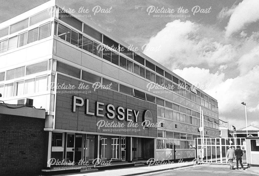 Exterior image of telephone manufacturer, Plessey