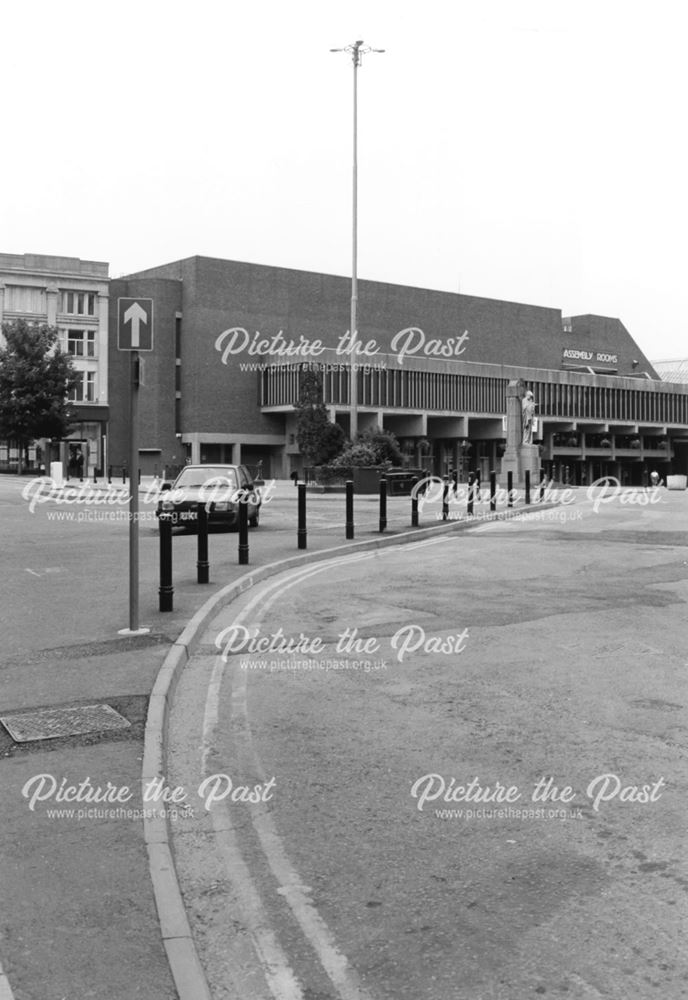 View of the Marketplace looking towards the Assembly Rooms during pedestrianisation