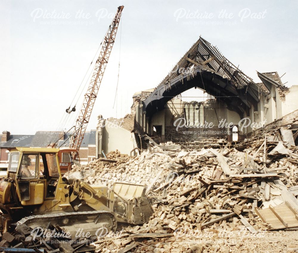 The demolition of Rose Hill Weslyan Methodist Church