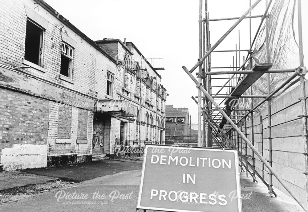 Demolition of The Playhouse Theatre, Sacheveral Street