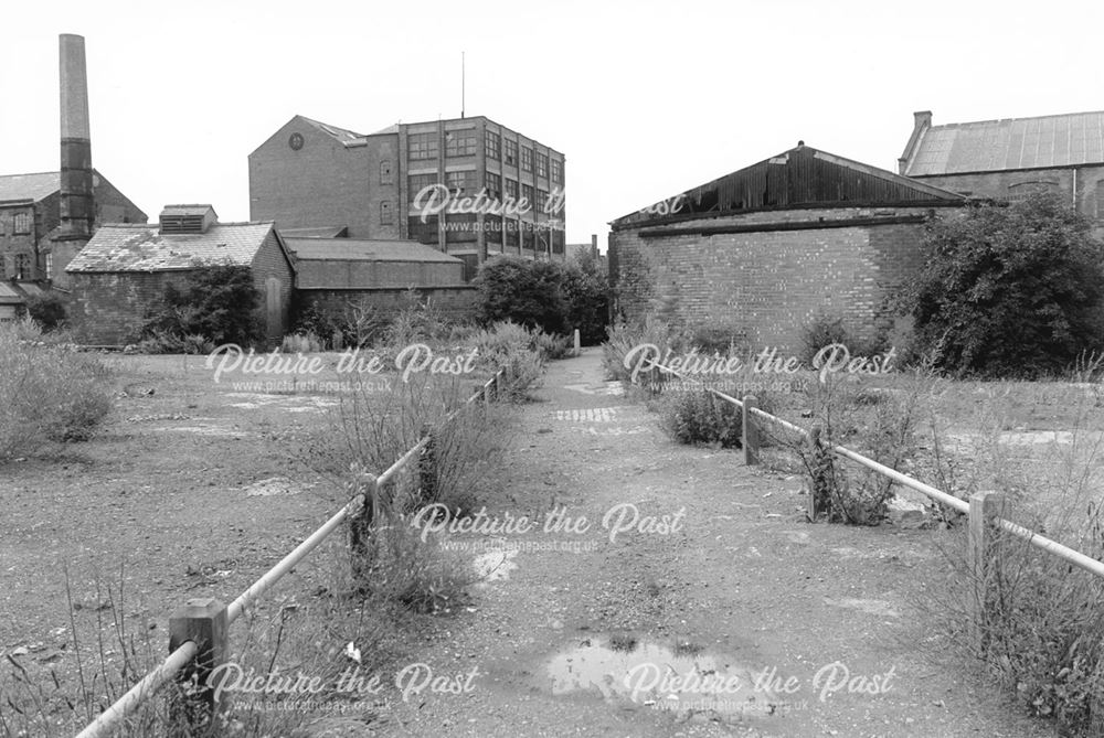 Site of demolished railway viaduct - Bridge street