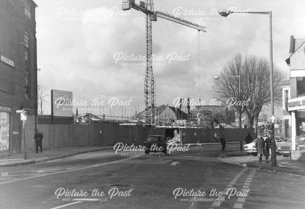 Building of Bold Lane car park