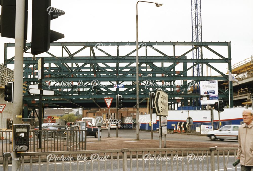 View showing Cockpit car park development