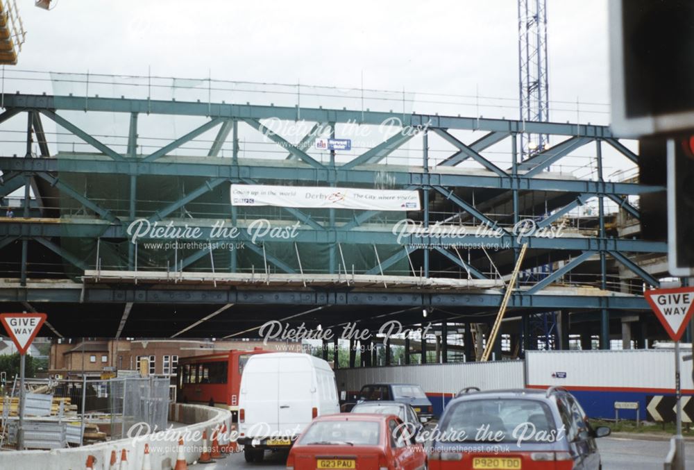 View showing Cockpit car park development