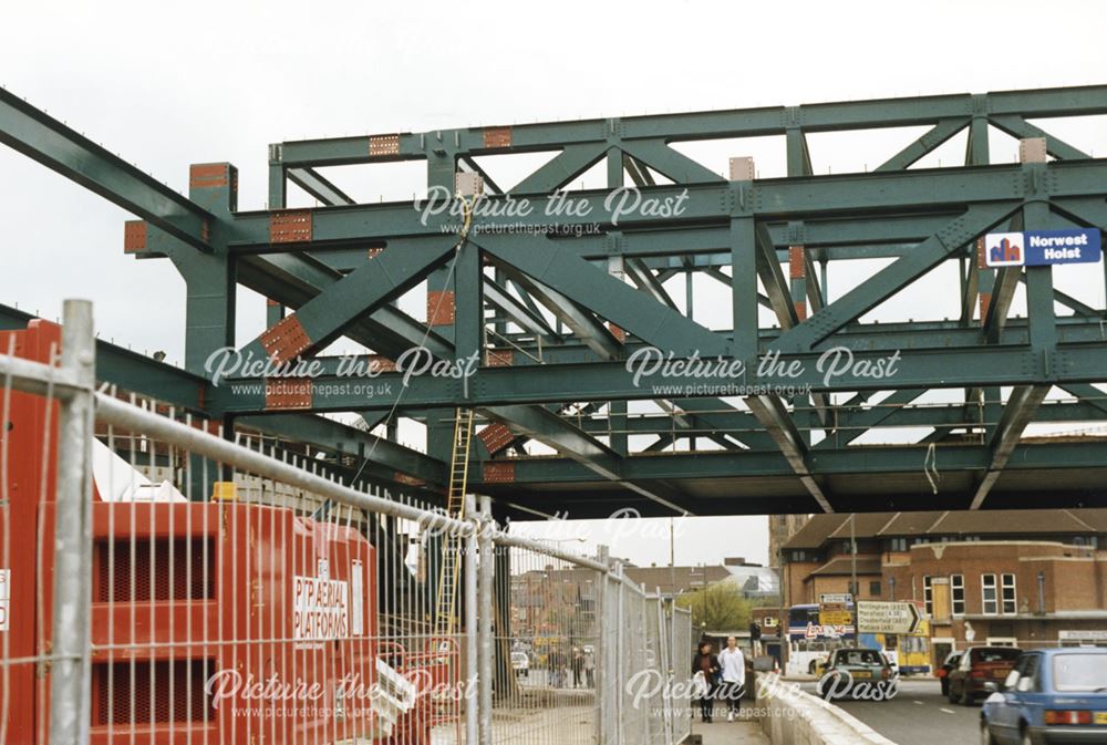 View showing Cockpit car park development