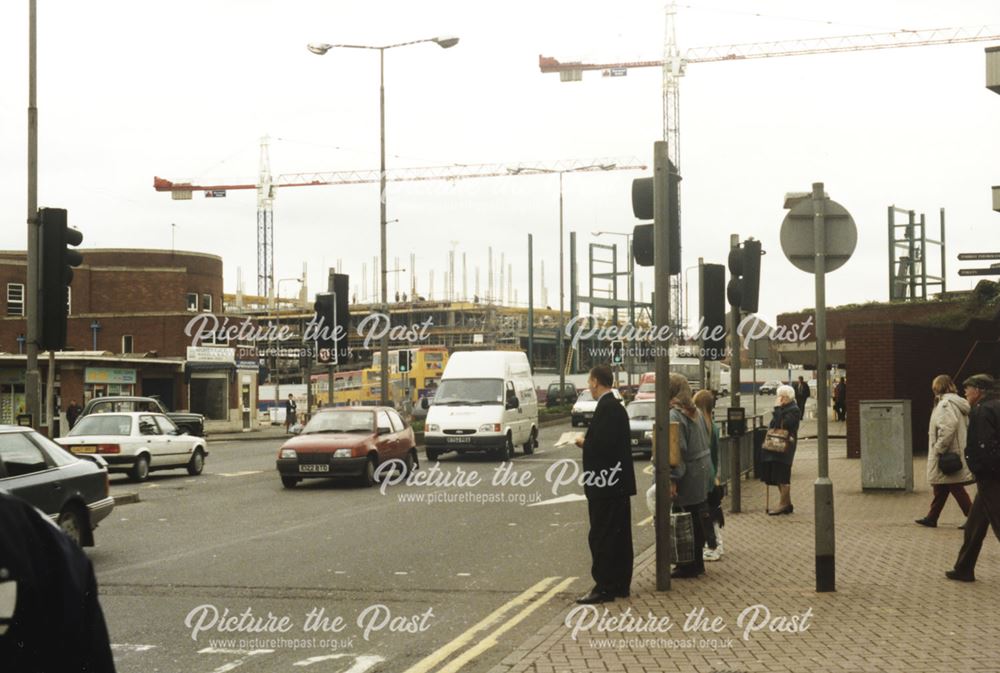 View showing Cockpit car park development