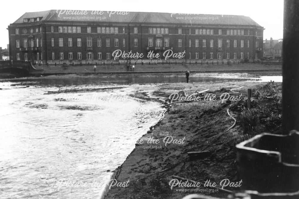 Long Bridge area development of Inner Ring Road - Council House in background