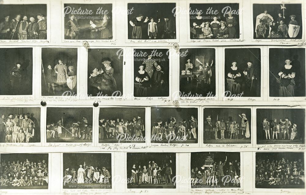 Derby School play collage